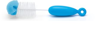 Suavinex Duo Baby Bottle Brush børste til rensning Blue 1 stk.
