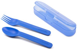 Suavinex Booo söögiriistad Blue 12m+ 1 tk