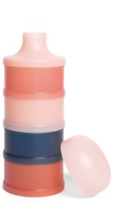 Suavinex Bonhomia Milk Powder Dispenser dávkovač sušeného mléka Pink/ Red 1 ks