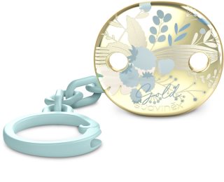 Suavinex Gold Premium Pacifier Clip cumitartó csipesz