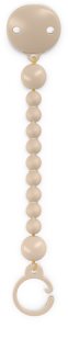 Suavinex Colour Essence Soother Holder spona na cumlík Beige 1 ks