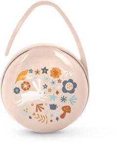 Suavinex Wonderland Duo Soother Case cumitartó doboz Pink
