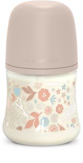 Suavinex Wonderland SX Pro Physiological Anti-Colic biberon S Slow Flom 0 m+ Liberty Pink