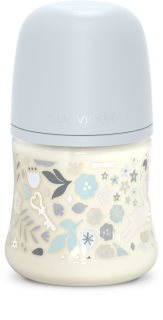 Suavinex Wonderland SX Pro Physiological Anti-Colic cumisüveg S Slow Flow 0 m+ Liberty Blue 150 ml