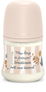 Suavinex Wonderland SX Pro Physiological Anti-Colic cumisüveg S Slow Flow 0 m+ Pink 150 ml