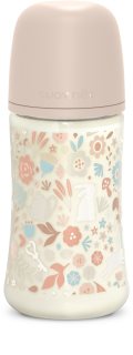 Suavinex Wonderland SX Pro Physiological Anti-Colic Babyflasche M Medium Flow 3 m+ Liberty Pink 270 ml