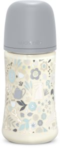 Suavinex Wonderland SX Pro Physiological Anti-Colic cumisüveg M Medium Flow 3 m+ Liberty Blue 270 ml