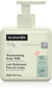 Suavinex Baby Moisturizing Body Milk Fugtgivende kropslotion til nyfødte børn 300 ml