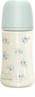 Suavinex Poetry SX Pro Physiological M sutteflaske 3 m+ Medium Flow - Blue 270 ml