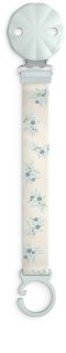 Suavinex Poetry Soother Ribbon Clip spona na cumlík Blue 1 ks
