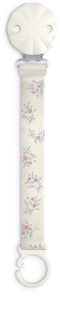 Suavinex Poetry Soother Ribbon Clip spona na cumlík Beige 1 ks
