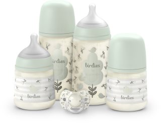 Suavinex Birdies Set Set für Babys 0m+ Green