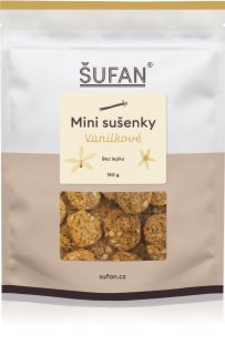 Šufan Mini sušenky Vanilkové sušenky bez lepku 180 g