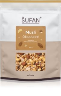 Šufan Müsli ořechové müsli bez lepku 500 g