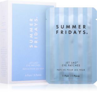 Summer Fridays Jet Lag Eye Patches hidrogéles párnácskák a szem köré 6x2 db