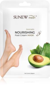 SUNEWMED+ Moisturising Foot Mask with Avocado Oil hydratačné ponožky na chodidlá 1 pár