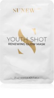 SUNEWMED+ Youth Shot Regenerating Glow Face Sheet Mask maschera in tessuto per la rigenerazione della pelle