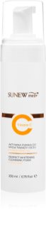 SUNEWMED+ Active Foaming Cleanser Face and Eye Makeup Removal espuma desmaquillante limpiadora con vitamina C