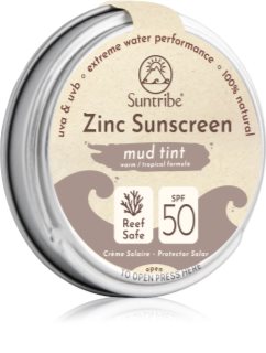 Suntribe Zinc Sunscreen μεταλλική προστατευτική κρέμα γιαι πρόσωπο και σώμα SPF 50