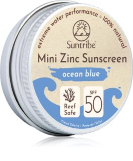 Suntribe Mini Zinc Sunscreen crème protectrice minérale visage et corps SPF 50