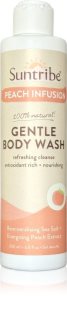 Suntribe Gentle Body Wash gel doccia delicato con estratto di pesca 200 ml