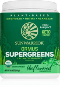 Sunwarrior Ormus Supergreens BIO přírodní antioxidant s probiotiky