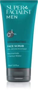 Super Facialist For Men Invigorating wygładzający peeling do twarzy dla mężczyzn 150 ml