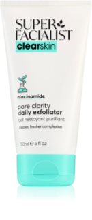 Super Facialist Clearskin Niacinamide oczyszczający peeling do twarzy do skóry problemowej 150 ml