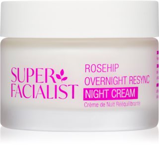 Super Facialist Rosehip Overnight Resync crema de noche reafirmante y suavizante nutrición e hidratación 50 ml