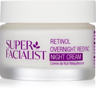 Super Facialist Retinol Overnight Resync vyhlazující noční krém proti vráskám 50 ml