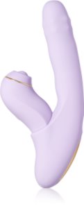 Svakom DuoGlow Thrusting Beaded With Pulsating Stimulator kliitori stimulaatoriga vibraator 20.5 cm