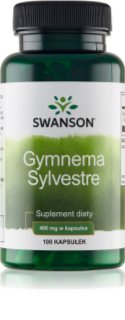 Swanson Gymnema Sylvestre kapsułki do utrzymania prawidłowego stężenia cukru we krwi 100 caps.