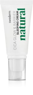Swederm Cica Glow & Barrier Sleeping Cream noční regenerační krém s ceramidy 50 ml