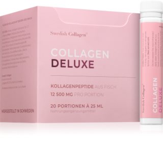Swedish Collagen Deluxe Shot flüssiges Kollagen Geschmack Wild Berry 20x25 ml