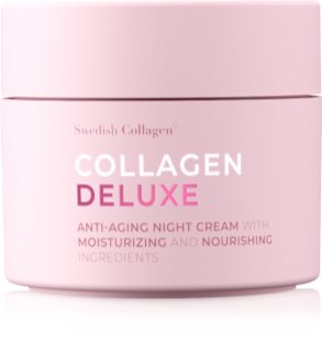 Swedish Collagen Deluxe Night Cream krem na noc o działaniu odmładzającym 50 ml