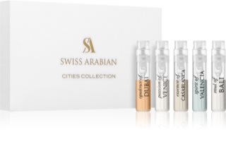 Swiss Arabian Cities Collection set unisex 5x1.7 ml