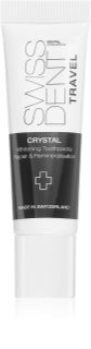 Swissdent Crystal Travel Tube Pasta reminelizare pentru dinti cu efect de albire 10 ml