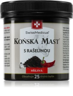 SwissMedicus Koňská mást s rašelinou hřejivá pomada 250 ml