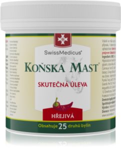 SwissMedicus Koňská mást hřejivá мазь з ефектом зігірвання 250 мл