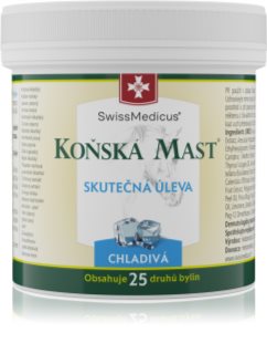 SwissMedicus Koňská mást chladivá pomada sa učinkom hlađenja 250 ml