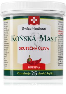 SwissMedicus Koňská mást hřejivá мазь 500 мл