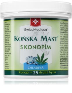 SwissMedicus Koňská mast s konopím chladivá мазь 250 мл