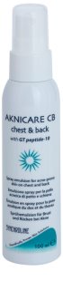 Synchroline Aknicare CB émulsion en spray contre l'acné du dos et de la poitrine 100 ml