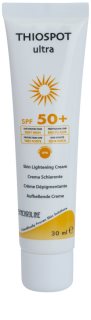 Synchroline Thiospot Ultra crème éclaircissante pour peaux hyperpigmentées SPF 50+ 30 ml