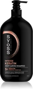 Syoss Intense Keratin Shampoo med keratin Til at behandle hårskørhed