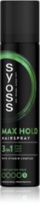 Syoss Max Hold laque cheveux fixation extra forte