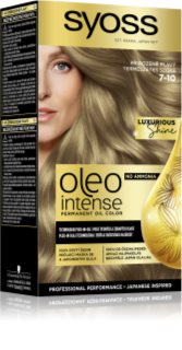 Syoss Oleo Intense permanentná farba na vlasy s olejom odtieň 7-10 Natural Blond 1 ks