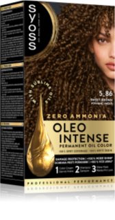 Syoss Oleo Intense Culoare permanenta pentru par cu ulei culoare 5-86 Sweet Brown 1 buc