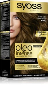 Syoss Oleo Intense tartós hajfesték olajjal árnyalat 4-60 Gold Brown 1 db