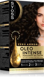 Syoss Oleo Intense Permanent-Haarfarbe mit Öl Farbton 3-10 Deep Brown 1 St.
